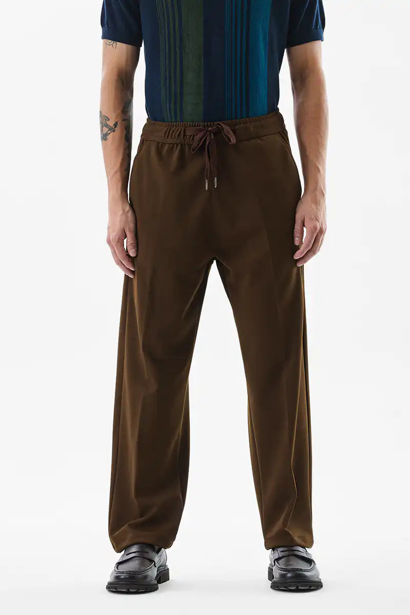 Slopie Brown Korean Pant