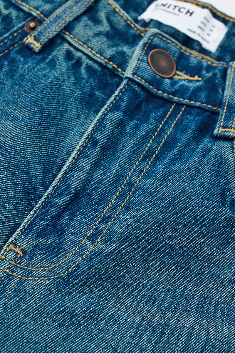 Washed Loose Fit Jeans