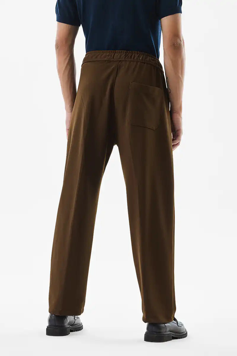 Slopie Brown Korean Pant